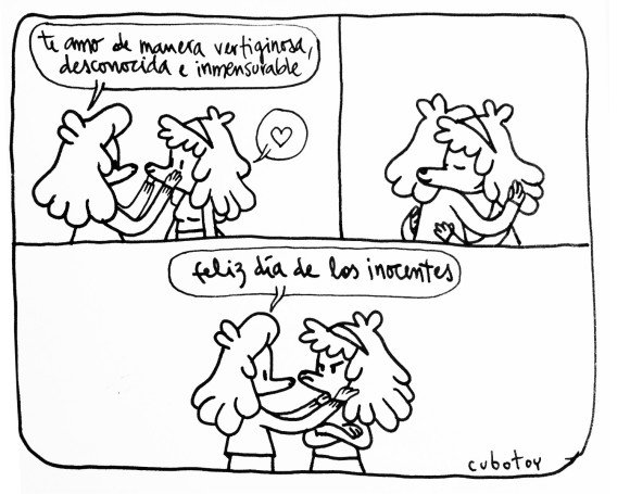 te amo de una gran manera feliz dia de los inocentes web comic