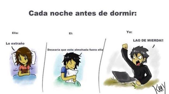 antes de dormir el ella y yo lag videojuegos