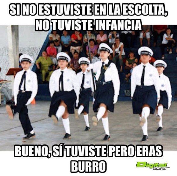 infancia escolta