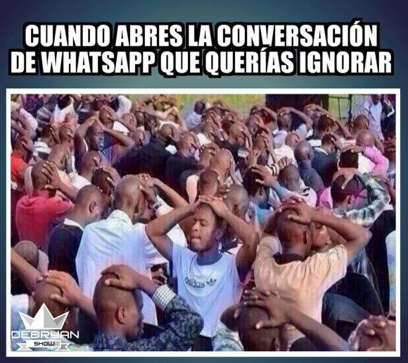 abres whatsapp ignorar demonios