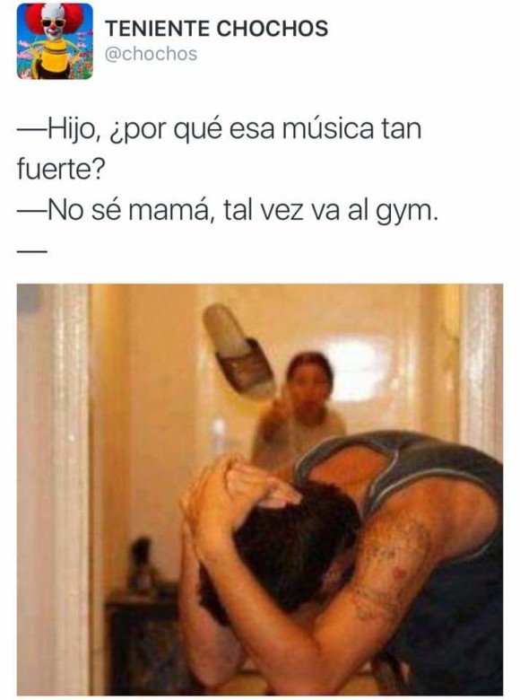 por que esa musica tan fuerte va al gym