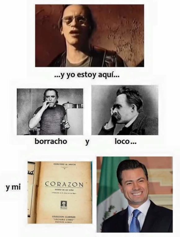 y yo estoy aqui borracho y loco